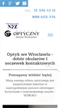 Mobile Screenshot of optyk-wroclaw.com
